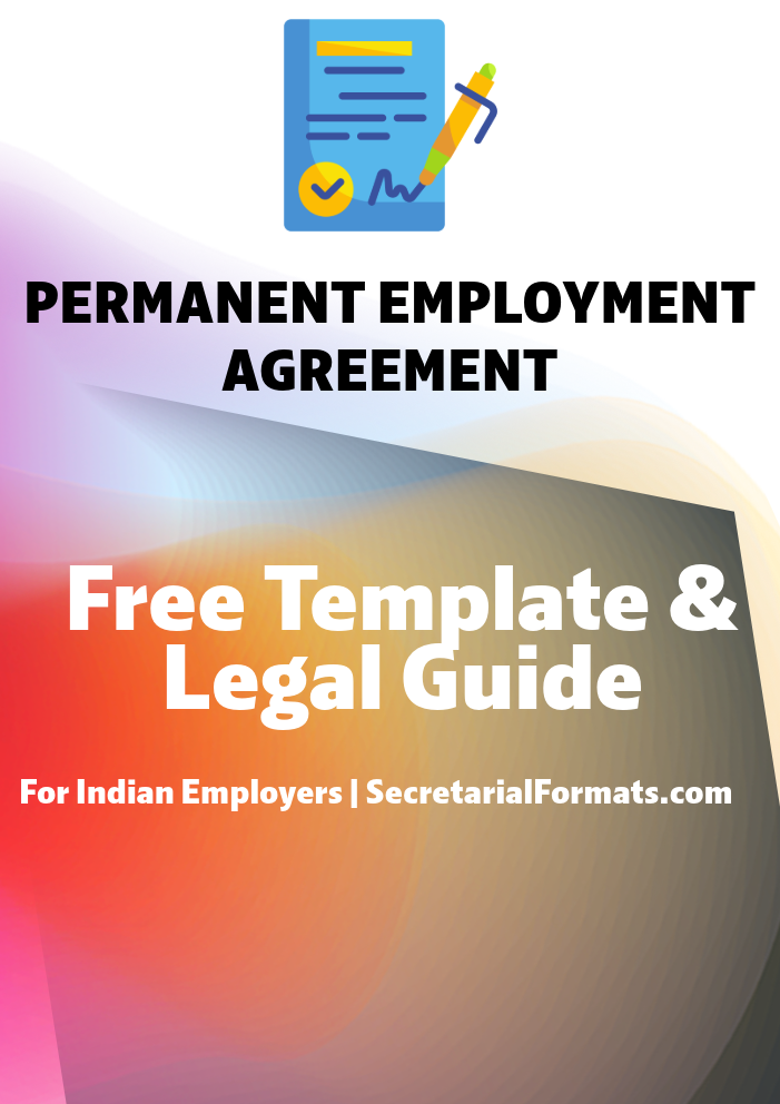 📜 Permanent Employment Agreement – Free Template & Legal Guide